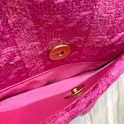 Chanel 19 Caro Pink Handbag 30cm - 3