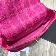 Chanel 19 Caro Pink Handbag 30cm - 5