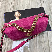 Chanel 19 Caro Pink Handbag 30cm - 4