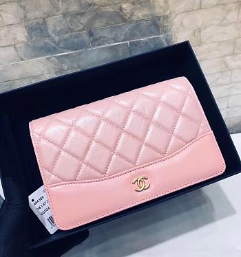 Chanel Woc 2021 Light Pink Lambskin - 19×13.5×3.5 cm