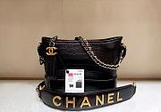  Chanel Gabrielle Hobo Bag Crocodile Embossed Calfskin 01 - 1