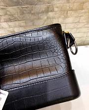  Chanel Gabrielle Hobo Bag Crocodile Embossed Calfskin 01 - 5