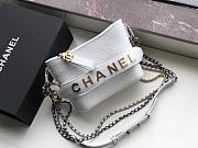 Chanel Gabrielle Hobo Bag Crocodile Embossed Calfskin 02 - 1