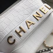 Chanel Gabrielle Hobo Bag Crocodile Embossed Calfskin 02 - 6