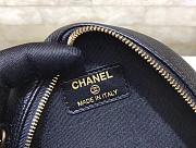 Chanel Black Mini Round Bag 12cm - 6