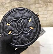 Chanel Black Mini Round Bag 12cm - 4