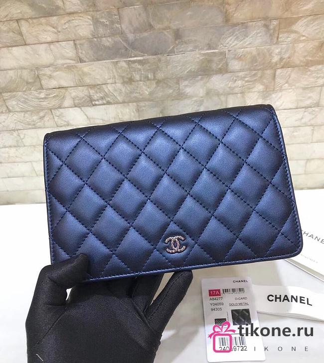 Chanel Woc Dark Sky Lambskin - 19×13×3.5 cm - 1