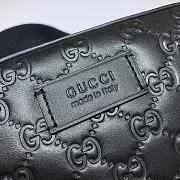 Gucci Black Leather Shoulder Bag - 24×14×7cm - 2