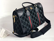 Gucci Duffle Black Bag - 44×30×17 cm - 2