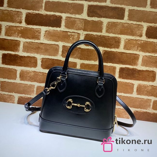 GUCCI 1955 Horsebit Small Top Handle Bag 01 - 1