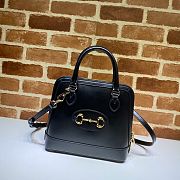 GUCCI 1955 Horsebit Small Top Handle Bag 01 - 1