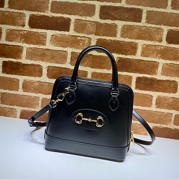 GUCCI 1955 Horsebit Small Top Handle Bag 01