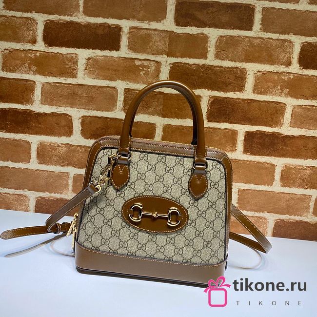 GUCCI 1955 HORSEBIT SMALL TOP HANDLE BAG 03 - 1