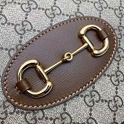 GUCCI 1955 HORSEBIT SMALL TOP HANDLE BAG 03 - 5