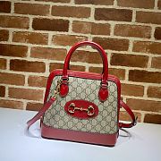 GUCCI 1955 HORSEBIT SMALL TOP HANDLE BAG 04 - 1