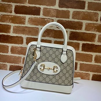 GUCCI 1955 HORSEBIT SMALL TOP HANDLE BAG 05