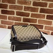 Gucci Beige & Ebony Handbag - 28×20×9cm - 5