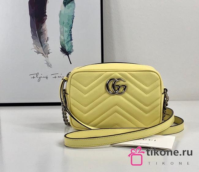 GUCCI GG MARMONT MATELASSE MINI BAG 03 - 1