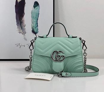 GUCCI GG MARMONT SMALL TOP HANDLE BAG
