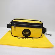 Gucci Yellow Belt Bag - 24×14×5.5cm - 1