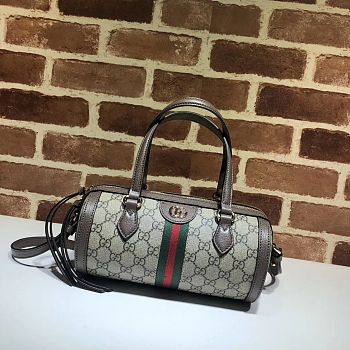 Gucci Ophidia Boston Bag Beige New Acero - 25.5×14×14cm