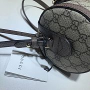 Gucci Ophidia Boston Bag Beige New Acero - 25.5×14×14cm - 5