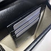 Gucci Black Embossed Mini Bag - 11.5×18×3.5cm - 2