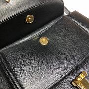 Gucci Sylvie 1969 Black Small Shoulder Bag - 25×17.5×9cm - 5