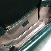  Gucci Sylvie 1969 Green Small Shoulder Bag - 25×17.5×9cm - 3