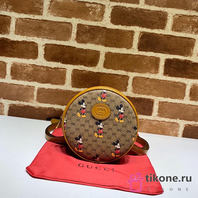 GuccixDisney Round Handbag - 16×16×4cm - 1