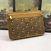 GuccixDisney Micky Mouse Clutch Bag - 31×22×4cm - 1