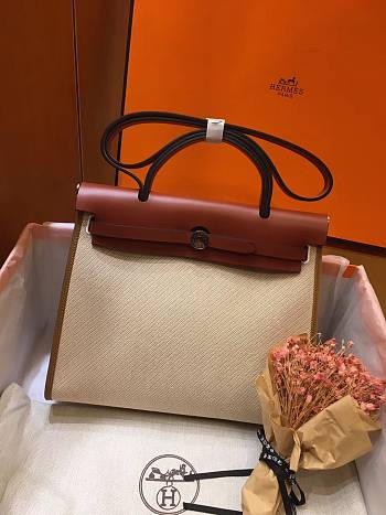 HERMES HERBAG 31CM ALL HANDMADE 02