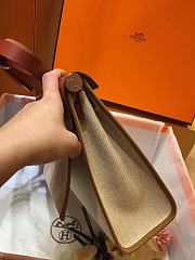 HERMES HERBAG 31CM ALL HANDMADE 02 - 2