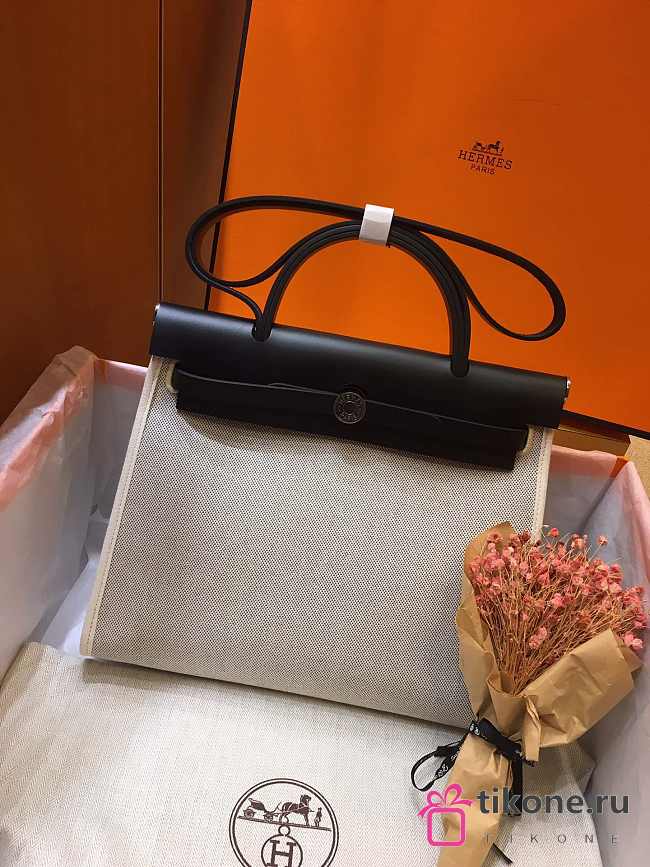 HERMES HERBAG 31CM ALL HANDMADE 03 - 1