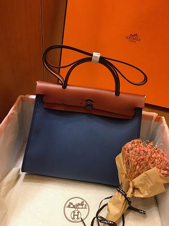 HERMES HERBAG 31CM ALL HANDMADE 09