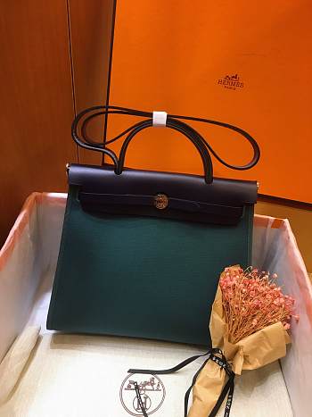 HERMES HERBAG 31CM ALL HANDMADE 021