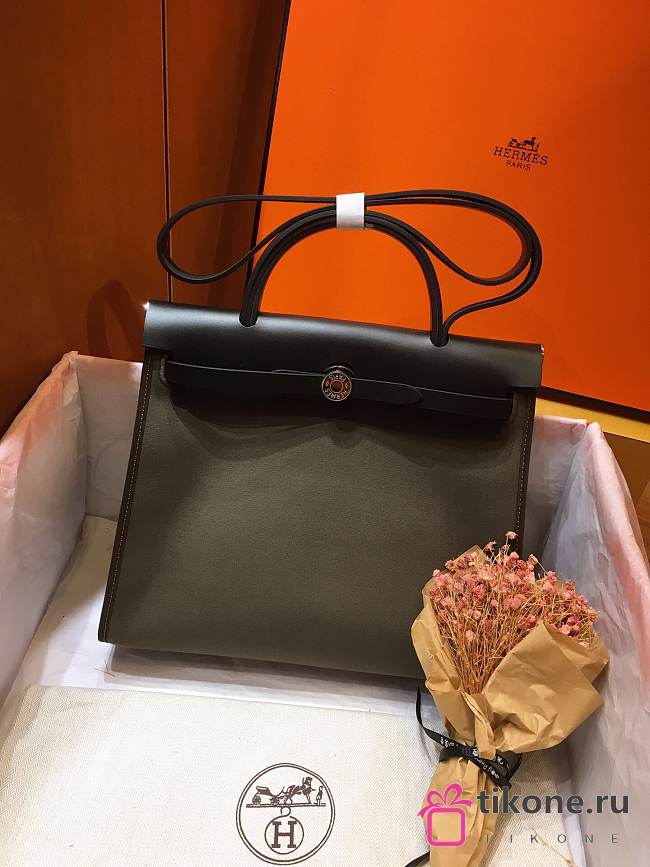 HERMES HERBAG 31CM ALL HANDMADE 023 - 1