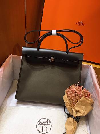 HERMES HERBAG 31CM ALL HANDMADE 023