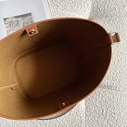 CELINE MEDIUM BUCKET IN TRIOMPHE CANVAS - 3