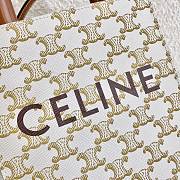 CELINE MINI VERTICAL CABAS IN TRIOMPHE 01 - 5