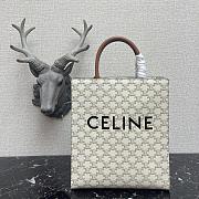 CELINE MINI VERTICAL CABAS IN TRIOMPHE 02 - 1