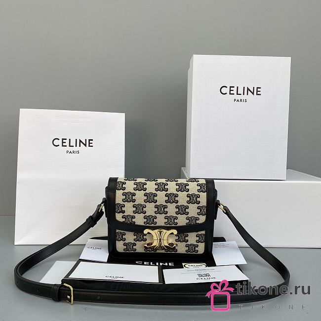 CELINE TRIOMPHE SMALL BOX BAG 02 - 1