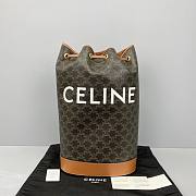 CELINE MEDIUM SAILOR BAG IN TRIOMPHE CANVAS - 1