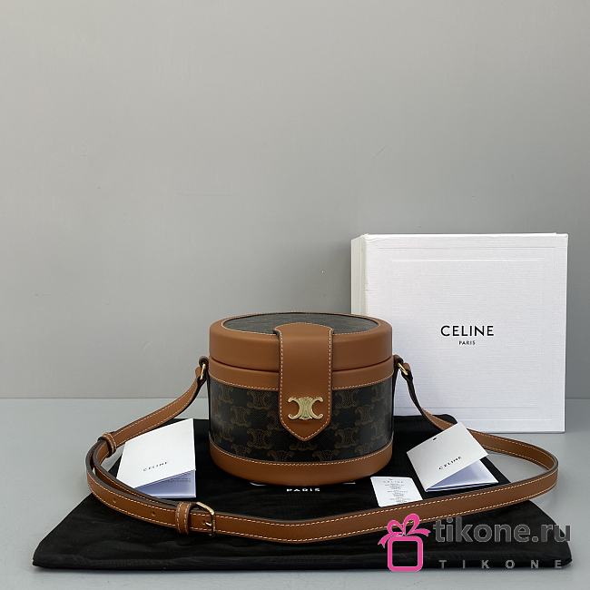 CELINE MEDIUM TAMBOUR BAG 01 - 1