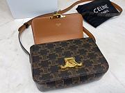 CELINE NANO TRIOMPHE BAG IN TRIOMPHE CANVAS - 4