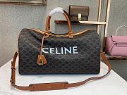  CELINE LARGE VOYAGE BAG IN TRIOMPHE CANVAS 01 - 1