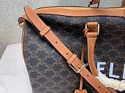  CELINE LARGE VOYAGE BAG IN TRIOMPHE CANVAS 01 - 4