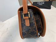 CELINE MEDIUM FOLCO BAG IN TRIOMPHE CANVAS 01 - 2