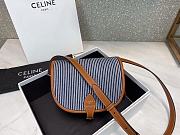 Celine Medium Folco Bag In Triomphe Canvas  - 1