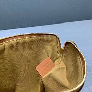 CELINE SMALL POUCH IN TRIOMPHE CANVAS AND LAMBSKIN - 3